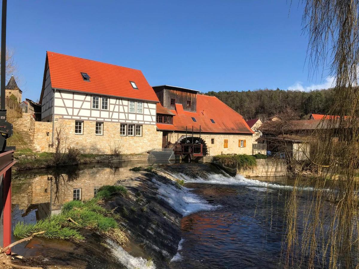 Ferienwohnung Auszeit Am Kurpark Bad Berka - Balkon - Ruhige Lage- Gratis Parkplatz & Wlan Exteriér fotografie